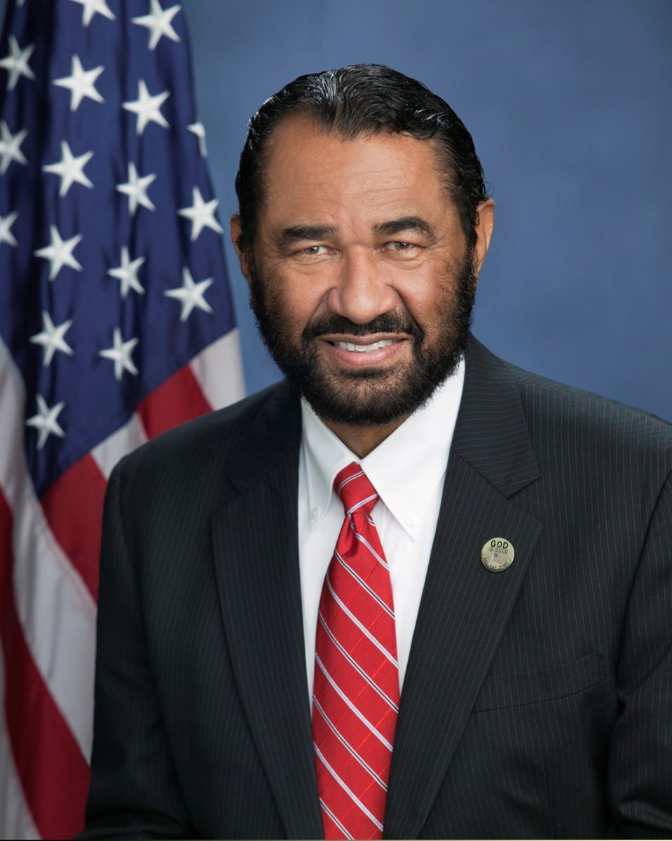 Rep. Al Green, official U.S. House portrait.