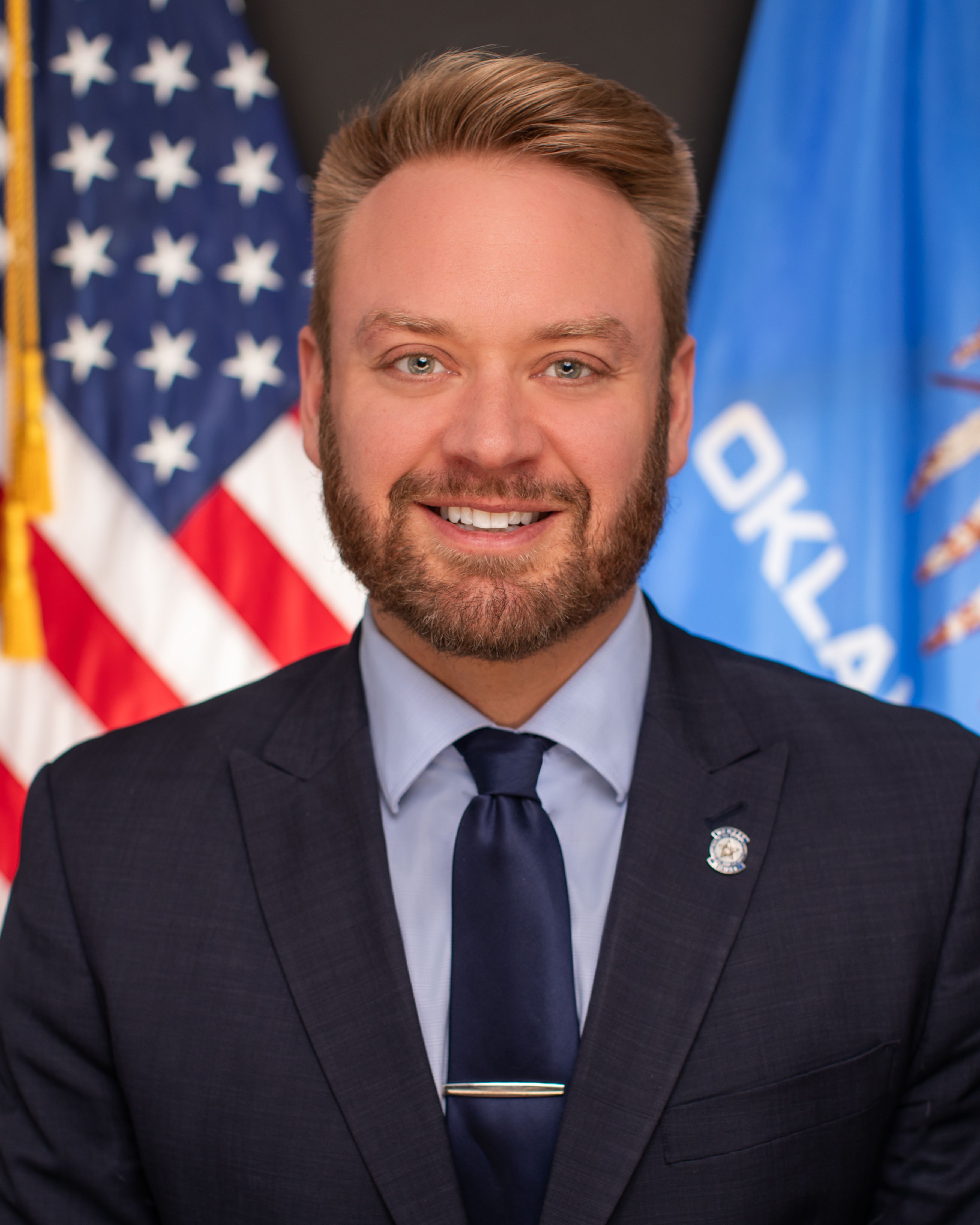 Rep. Mickey Dollens, official Oklahoma House portrait.